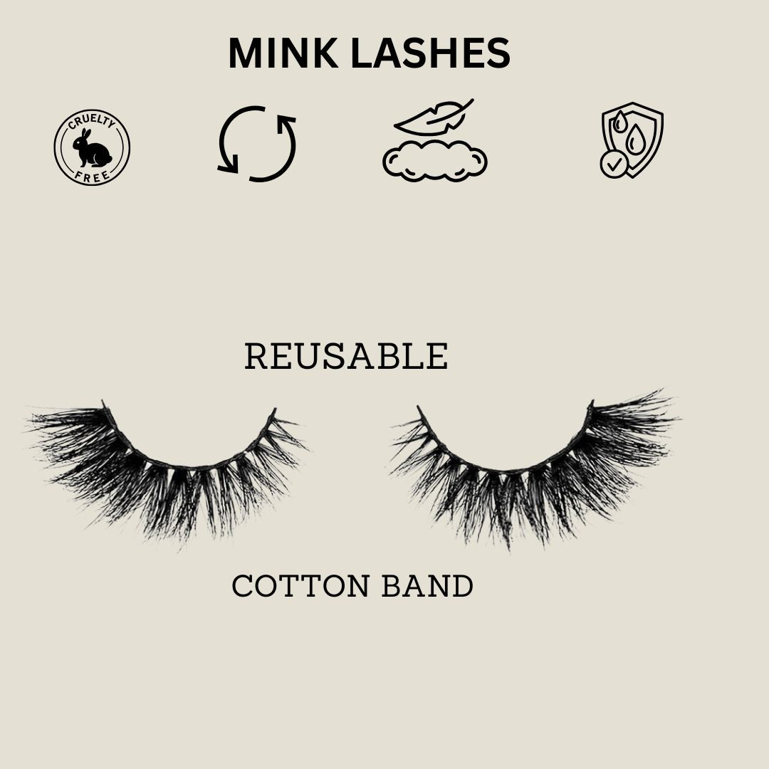 3D MINK EYELASHES
